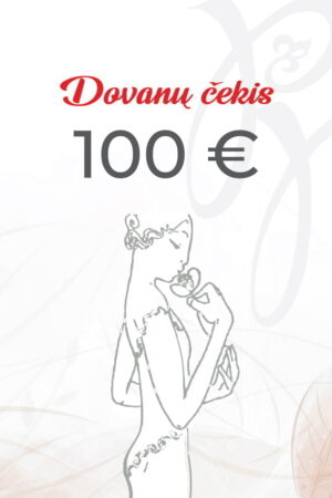 Dovanų čekis 100 Eur vertės