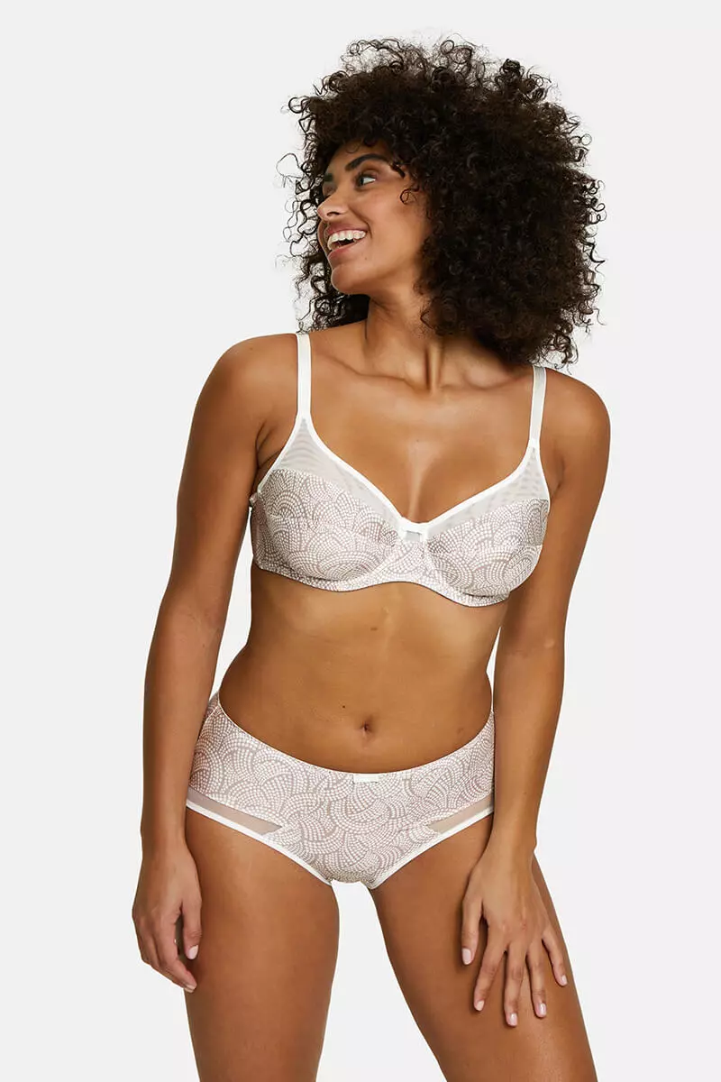 Sans Complexe Complice Reggiseno, Stampa Floreale Blu Smeraldo, 3C Donna