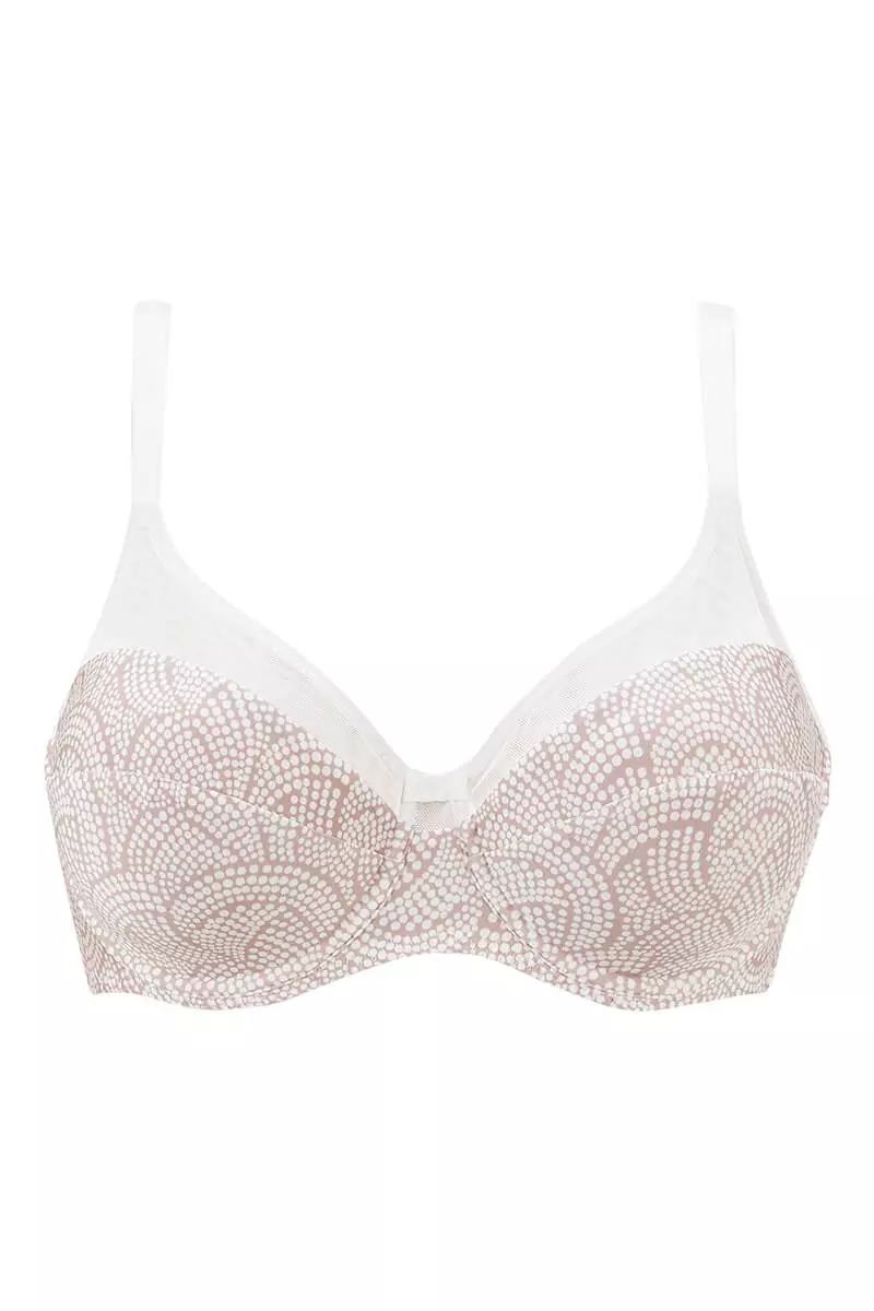 Sans Complexe Reggiseno Complici Donna | Coppe In Microfibra Con Tulle | Comfort E Sostegno Certificato OEKO-TEX - 3